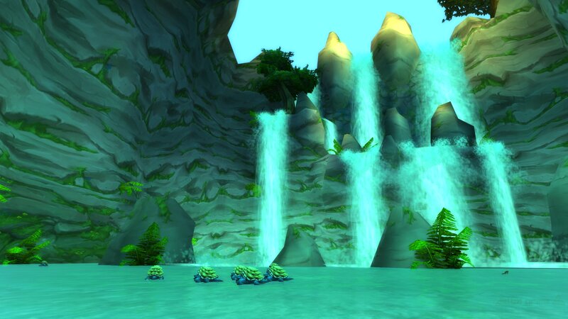 Waterfalls in a Cave