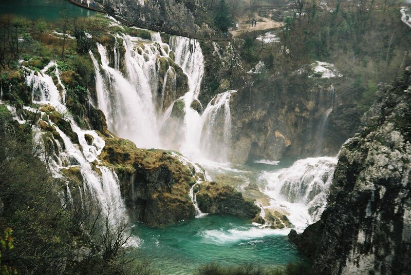 Waterfalls in Canyon