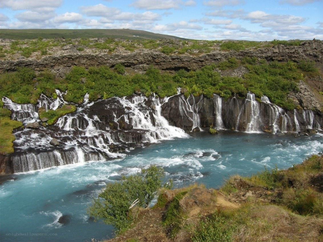 Waterfalls in Iceland