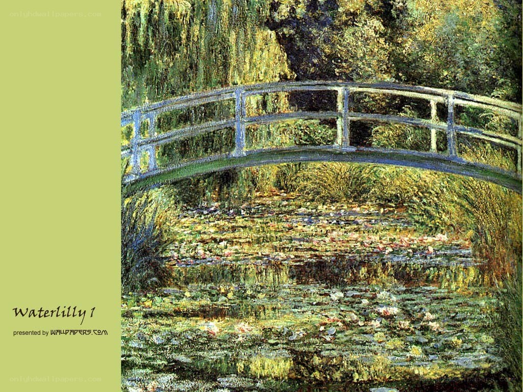 Waterlily Garden Bridge