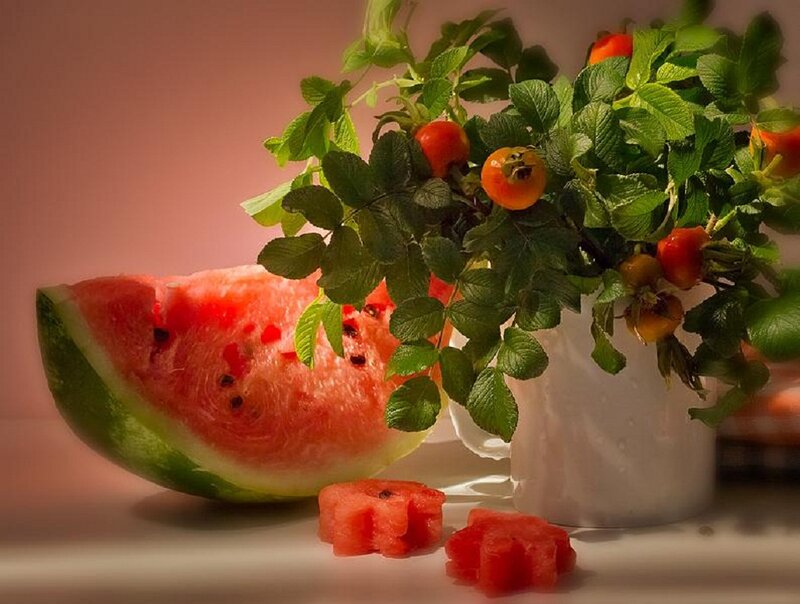 Watermelon and Rose Hips — Red