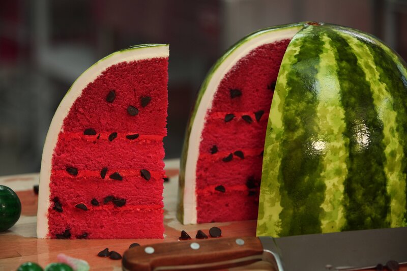 Watermelon Cake Slice