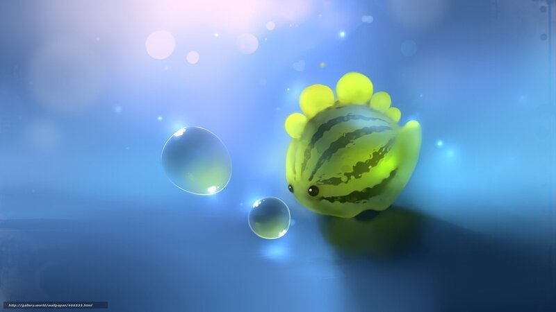 Watermelon fish underwater