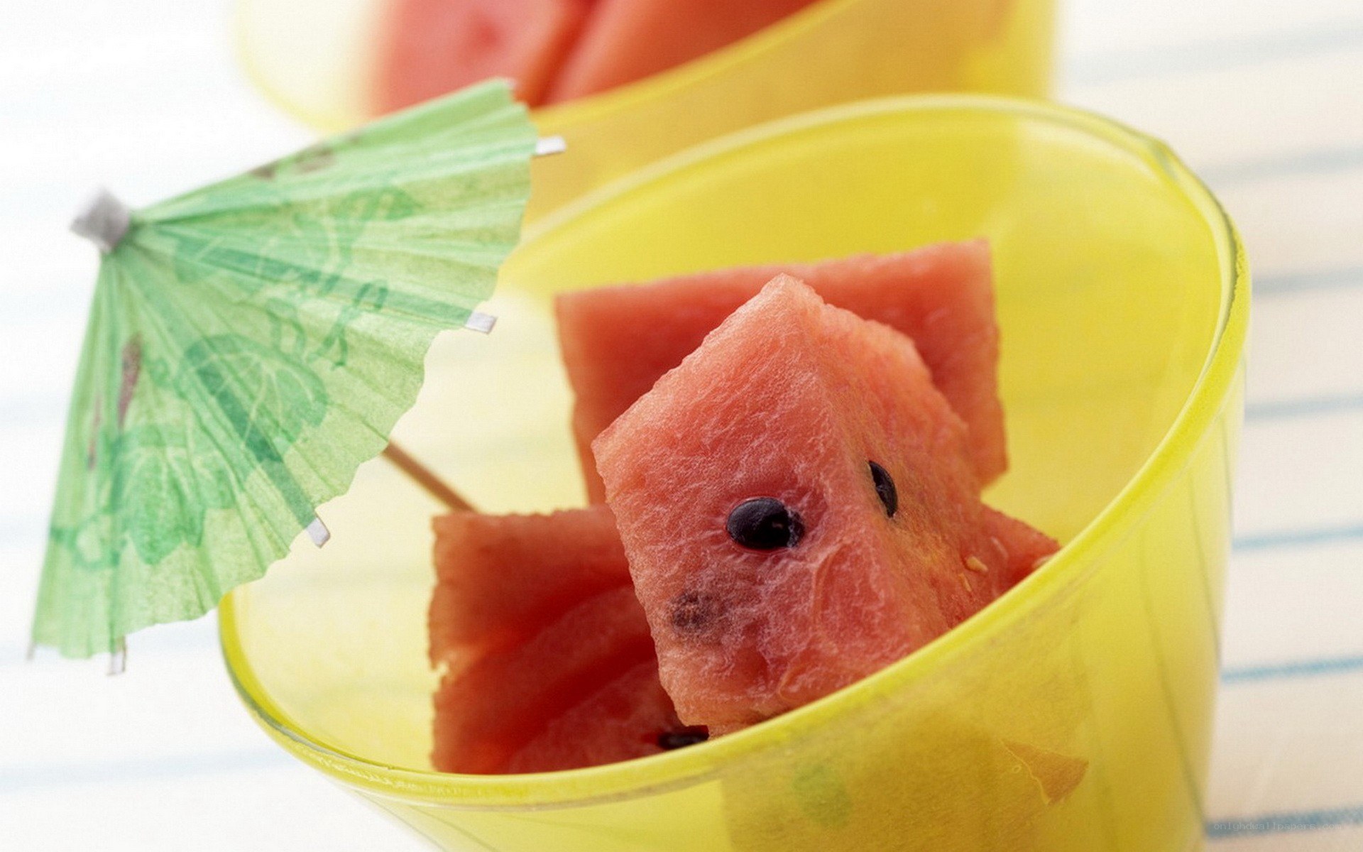 Watermelon in a cup