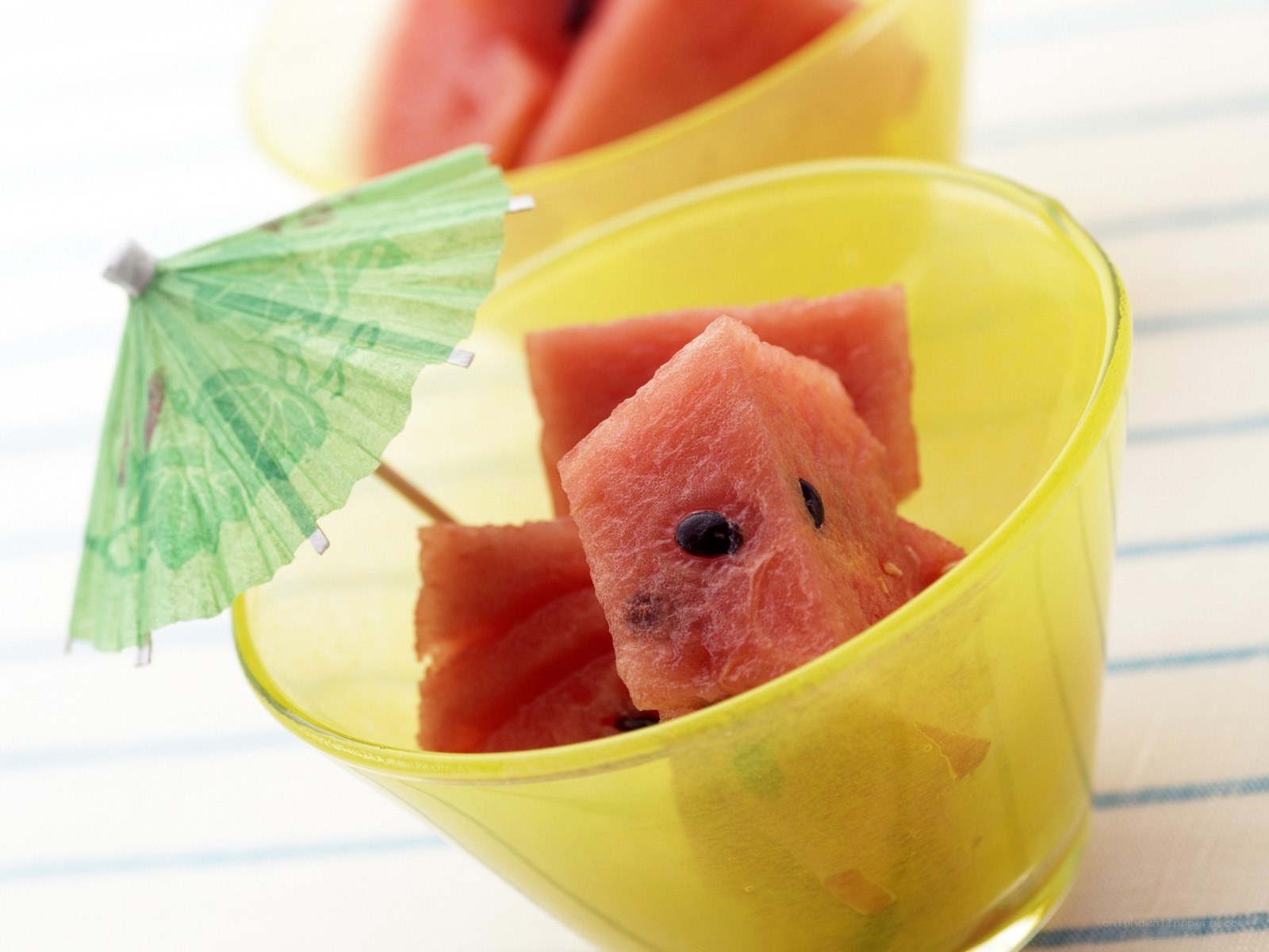 Watermelon in a cup