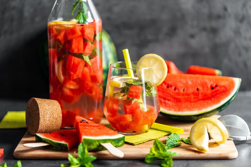 Watermelon Lemonade Drink