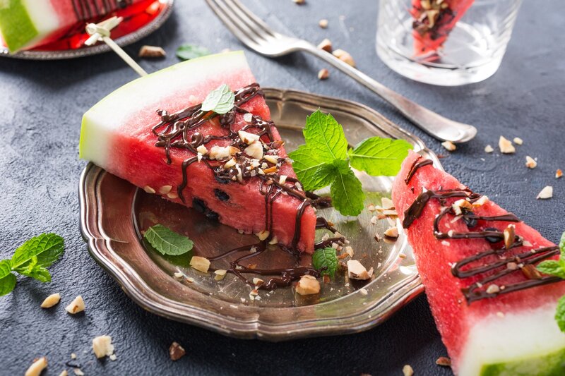 Watermelon Slice Dessert