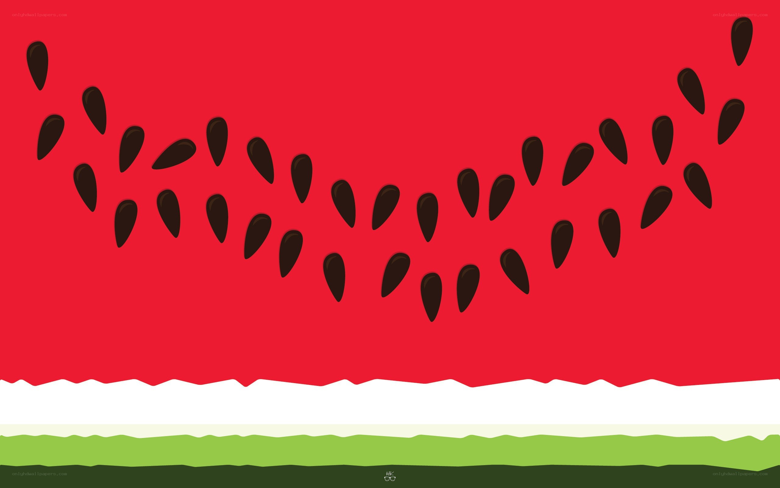 Watermelon slice illustration