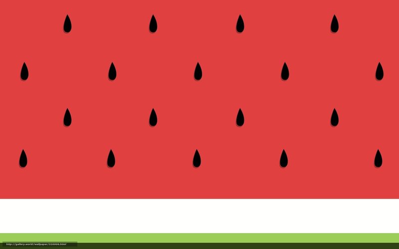 watermelon slice pattern