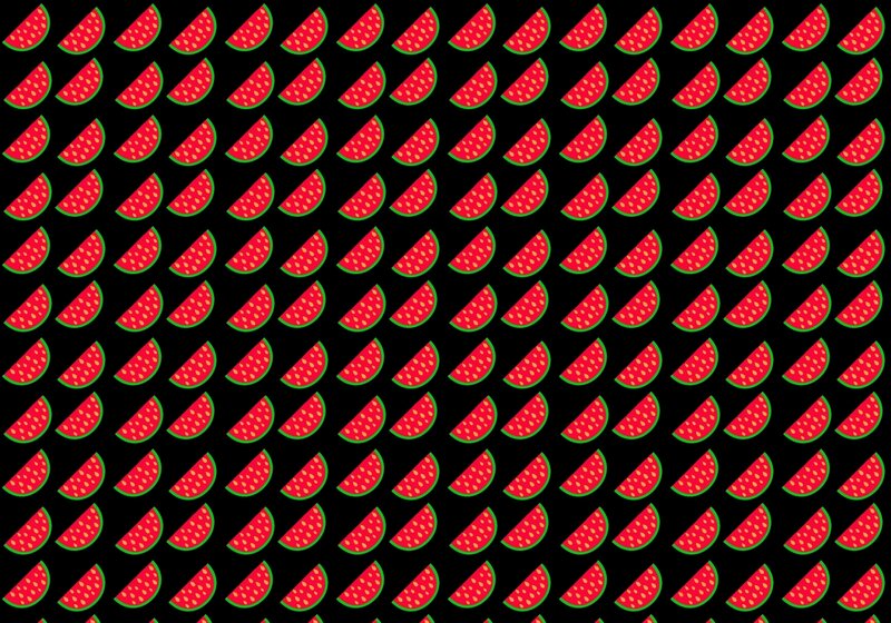 Watermelon Slices Pattern