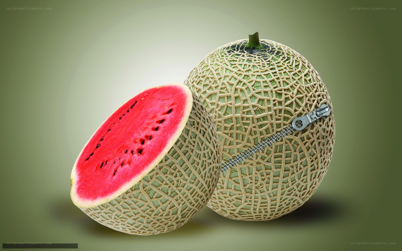 watermelon with melon texture