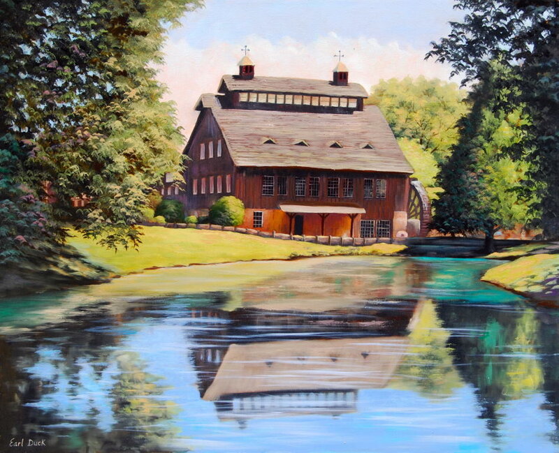 Watermill by the River