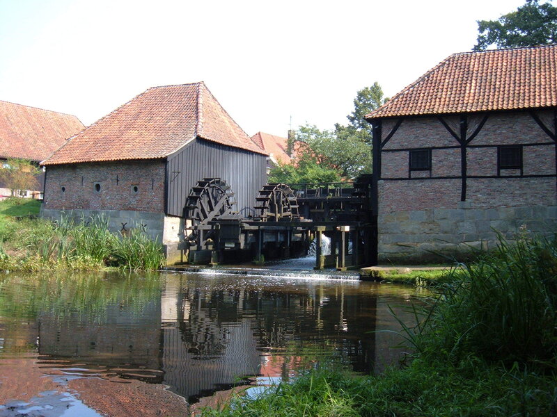 Watermill with Wheels