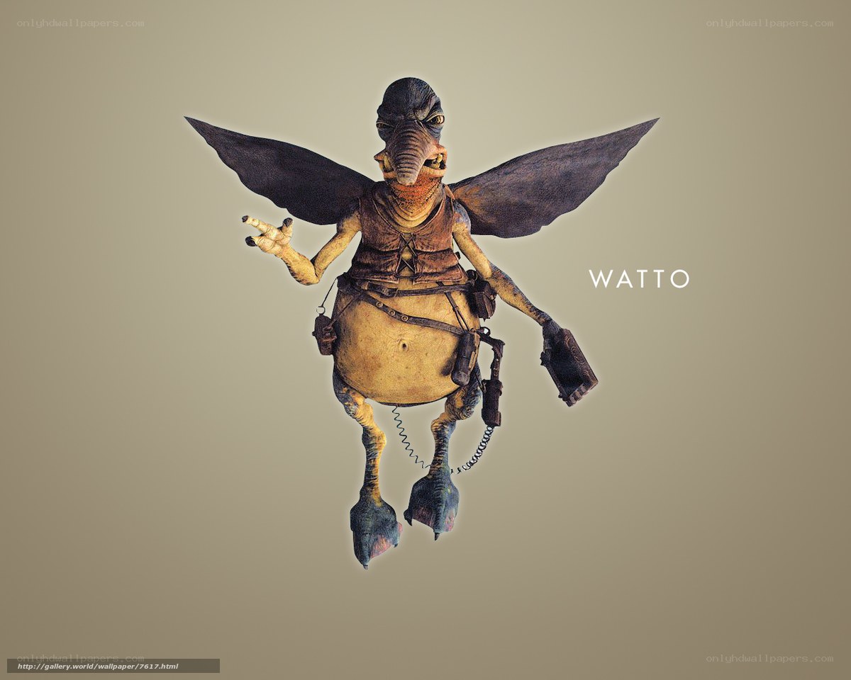 Watto character from Star Wars