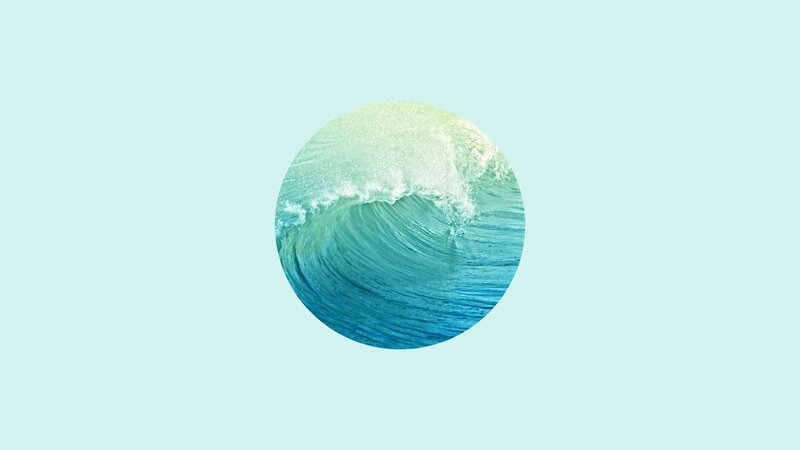 wave in a circle