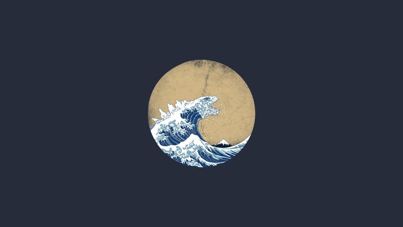 Wave in Circular Frame