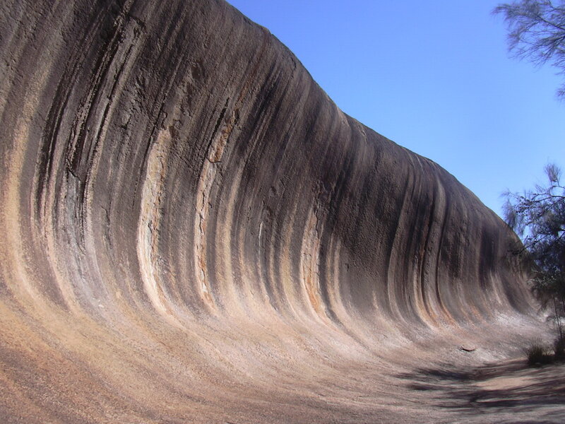 Wave Rock in Western Australia
