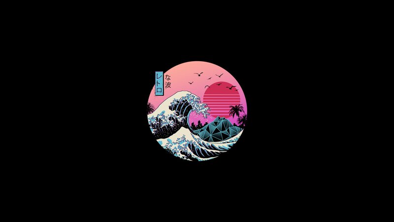 Wave with Cityscape