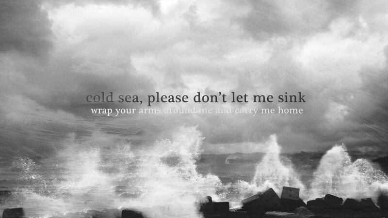 Waves Crashing on Rocks — Black, Dramatic, Photograph, Ocean