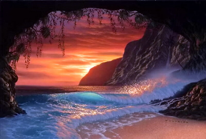 Waves in a Cave