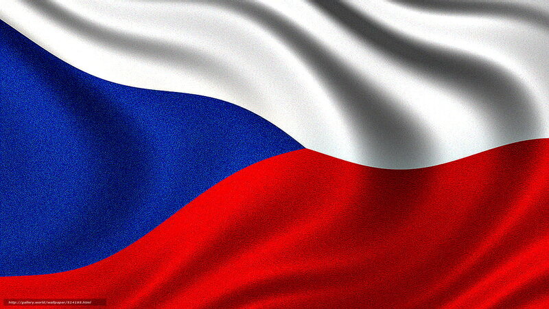 Waving Czech Flag