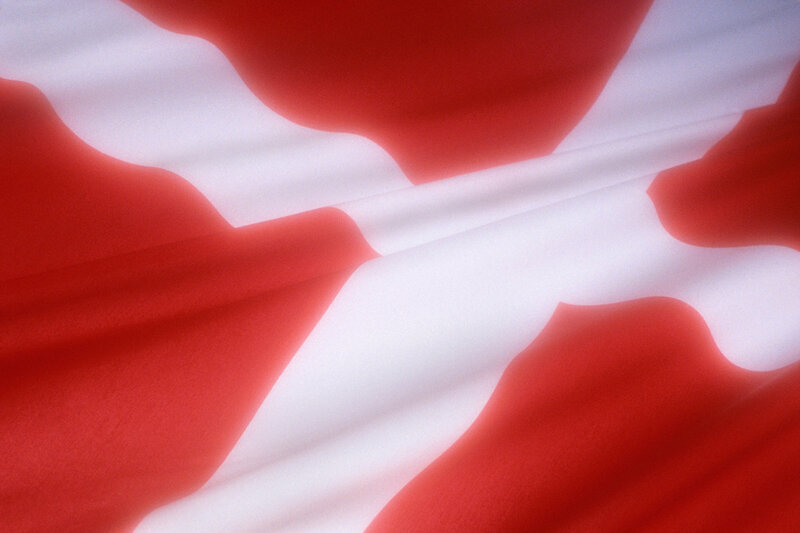 Waving Flag of Denmark