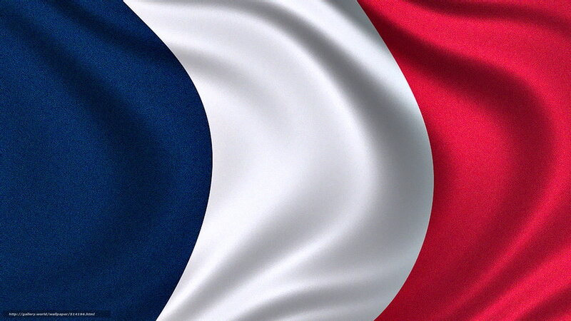 Waving French Flag