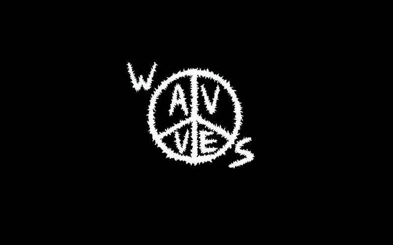 Wavves logo on black background