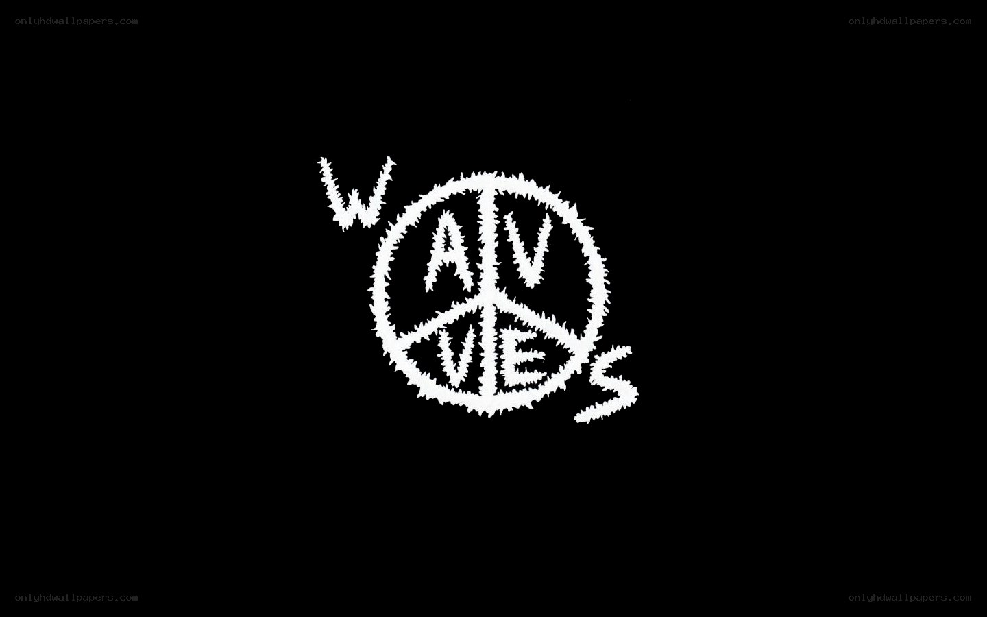 Wavves logo on black background