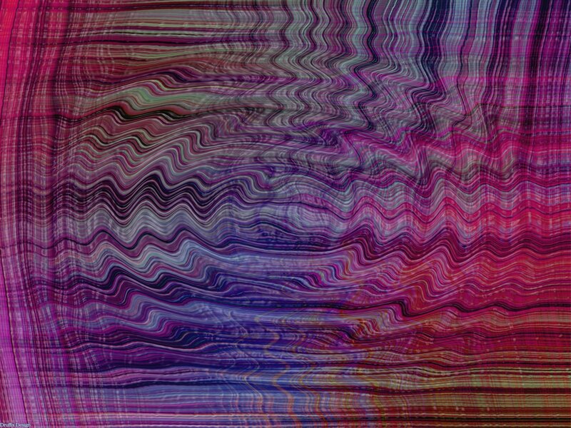 Wavy Abstract Pattern — Purple, Hypnotic