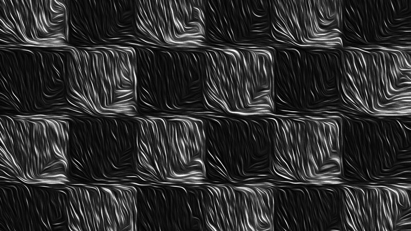Wavy Black and White Texture