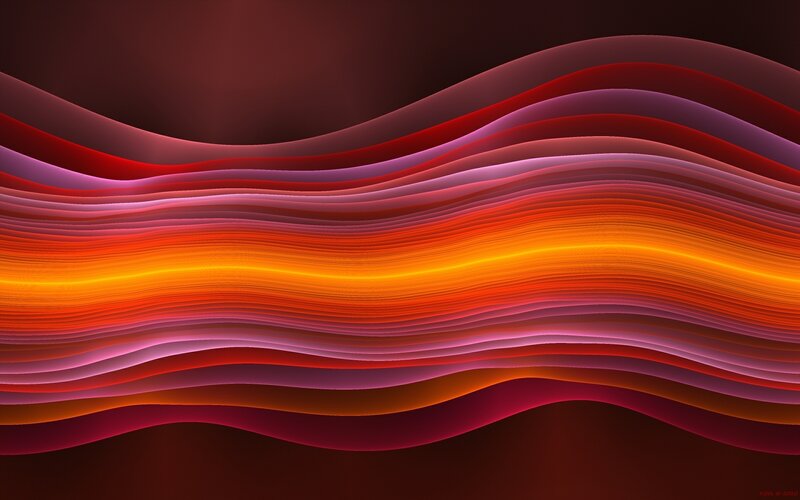 Wavy Color Bands