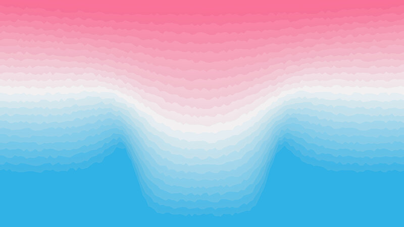 Wavy Gradient Pattern