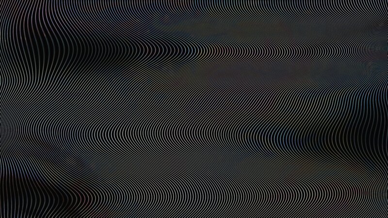 Wavy Lines on Dark Background — Black