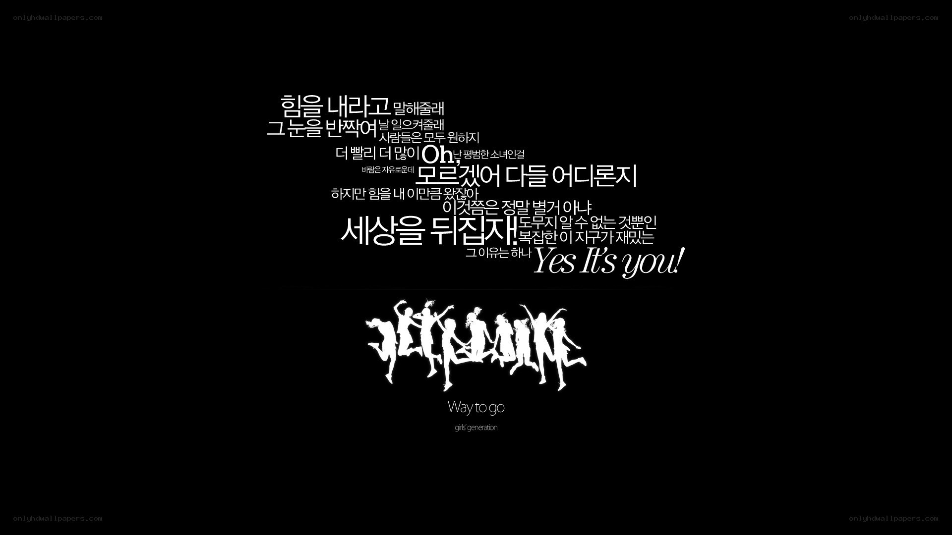 Way to go title card