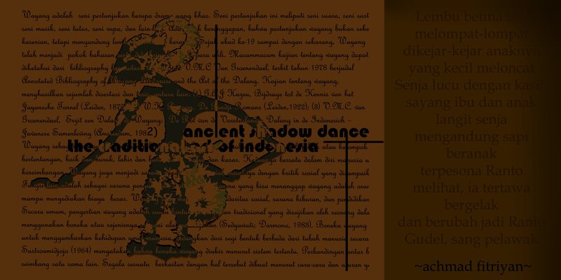 Wayang and Shadow Dance