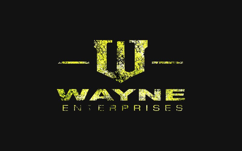 Wayne Enterprises Logo — Black