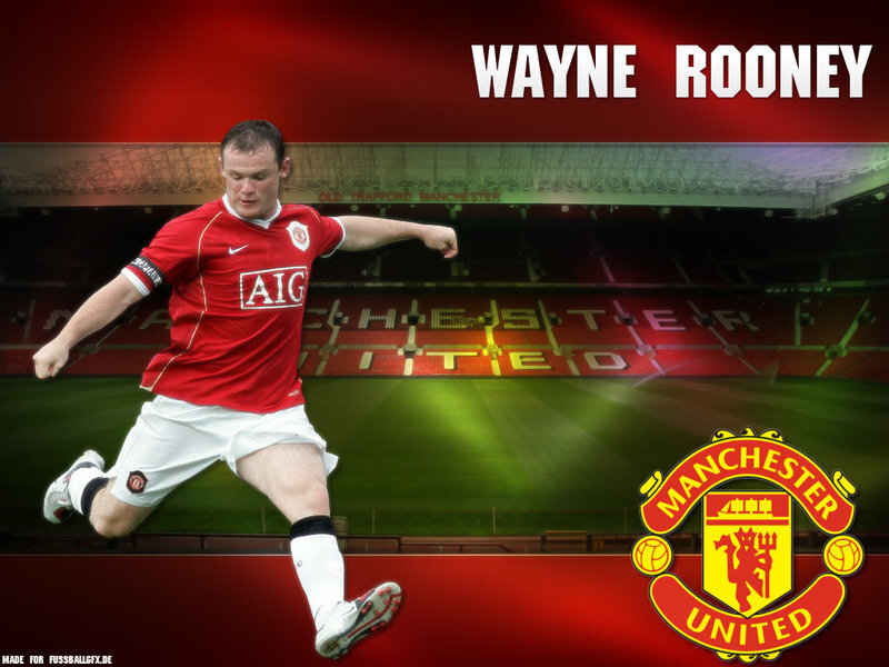 Wayne Rooney Running