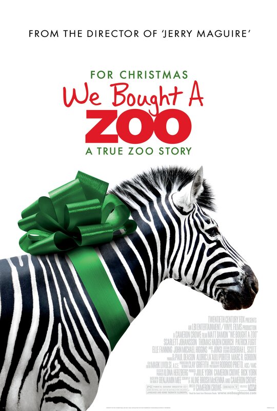 We Bought a Zoo movie poster
