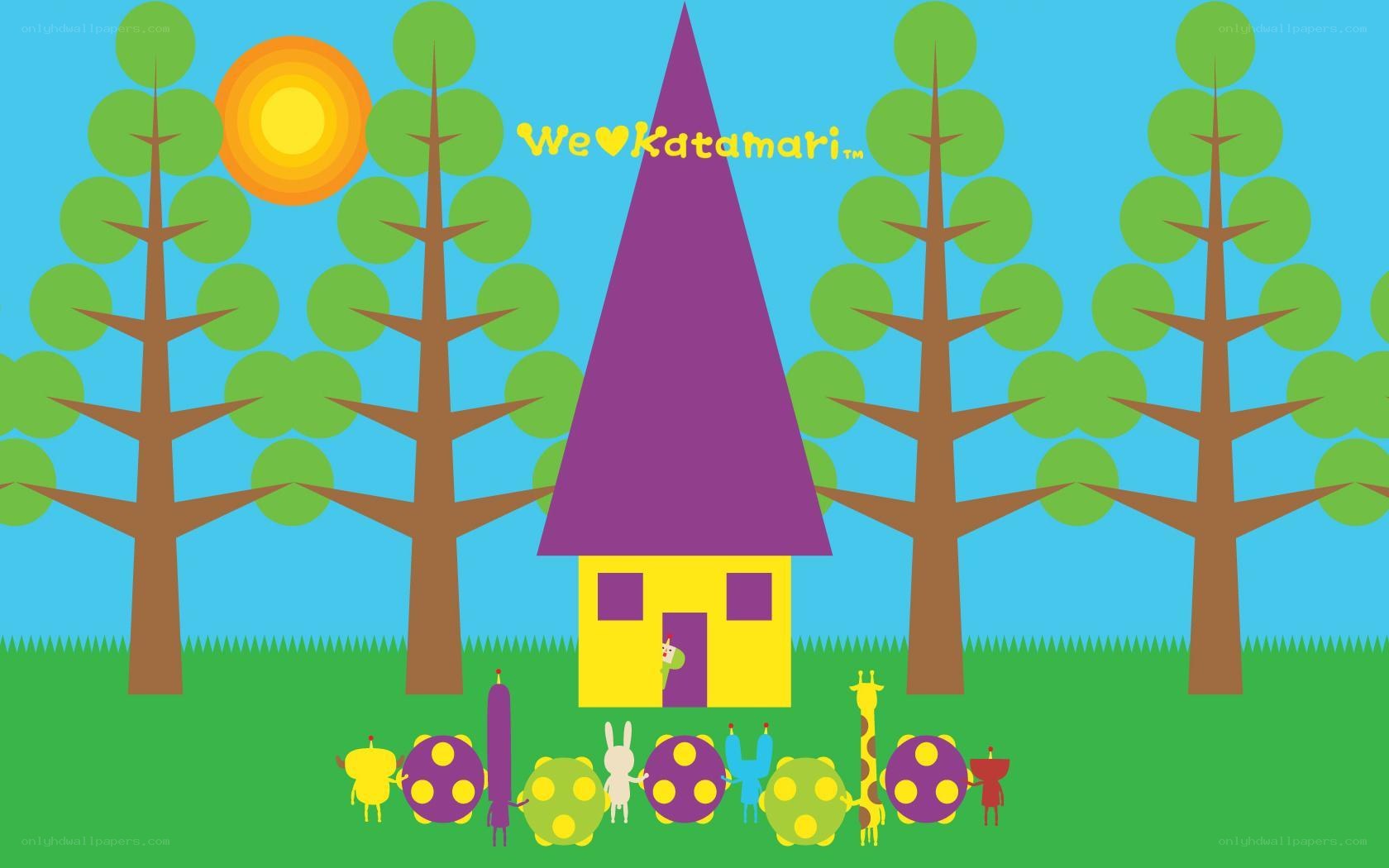 We Love Katamari title screen