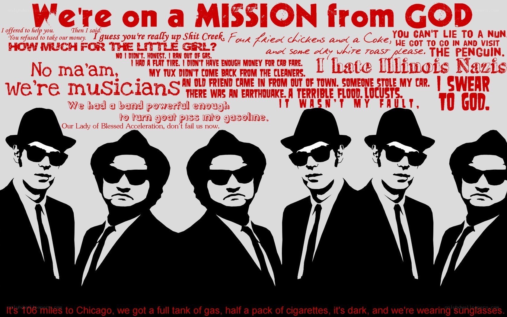 We're on a Mission from God
