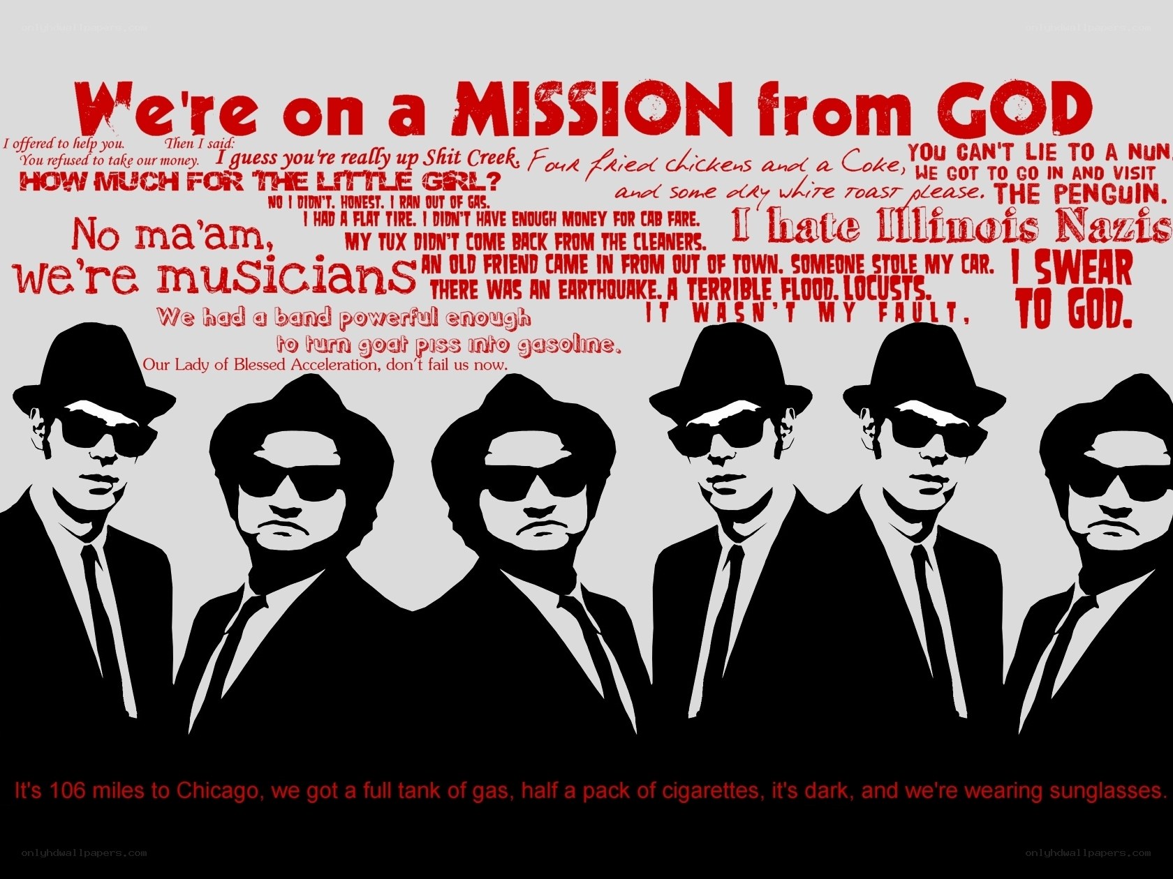 We're on a Mission from God