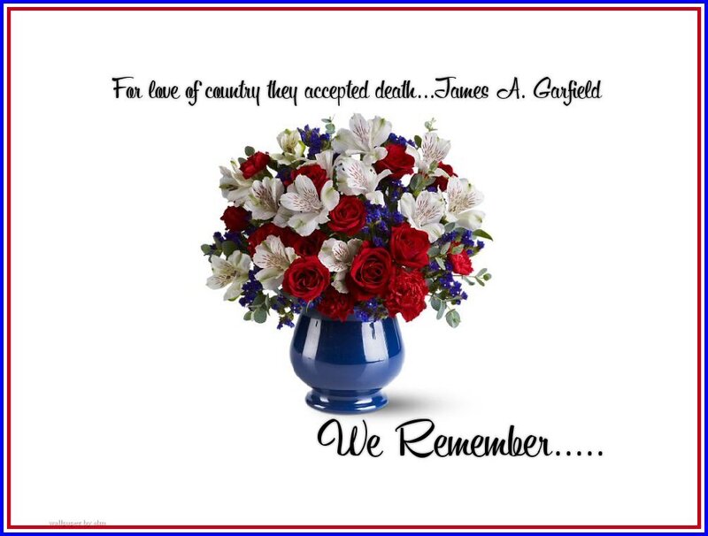 We Remember tribute