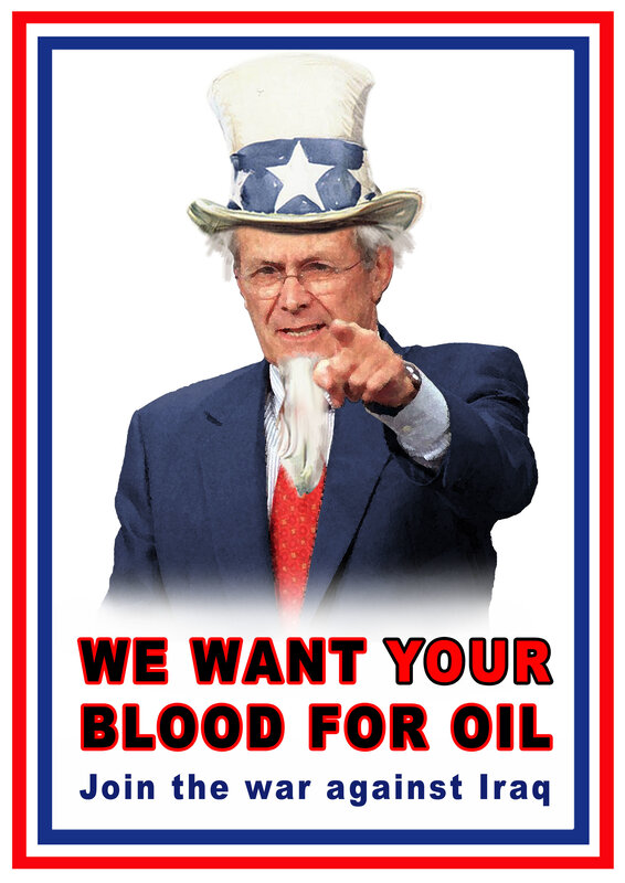 We Want Your Blood for Oil