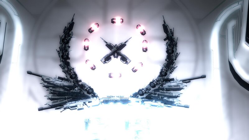 Weapon Display in Room