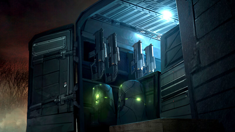 Weapon Storage Container