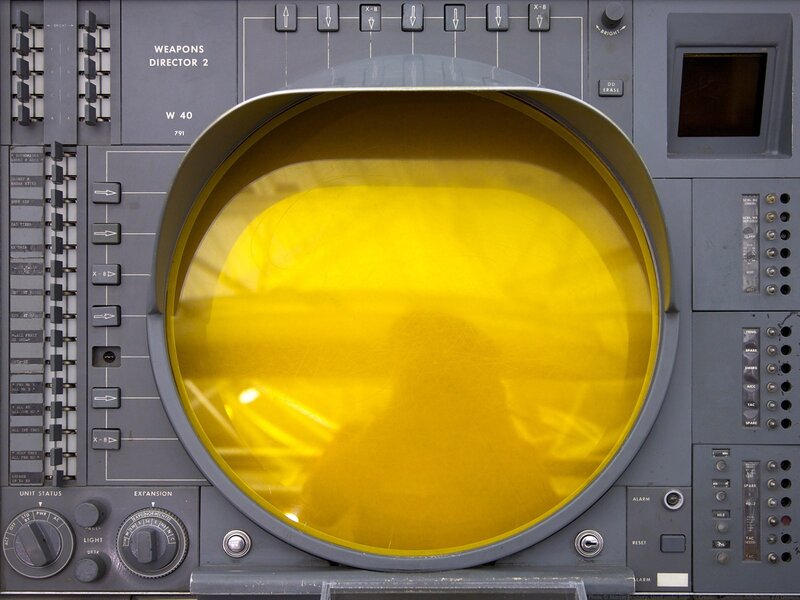 Weapons Director Console — Gray