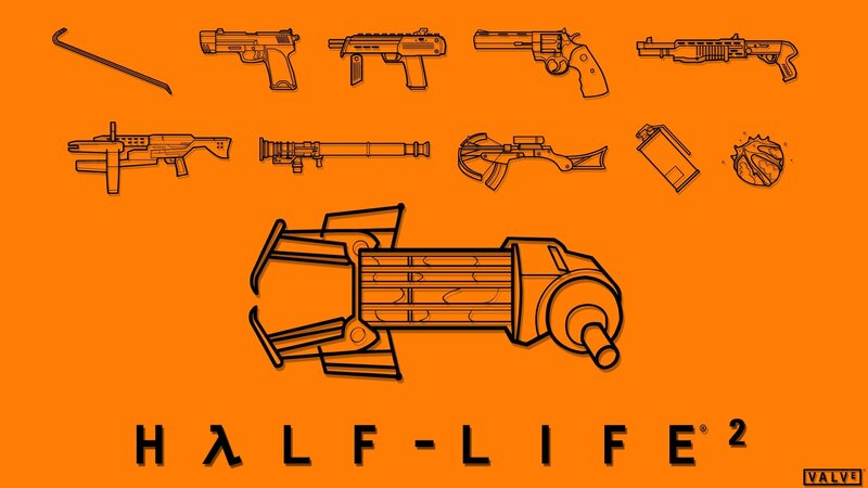 Weapons from a Video Game