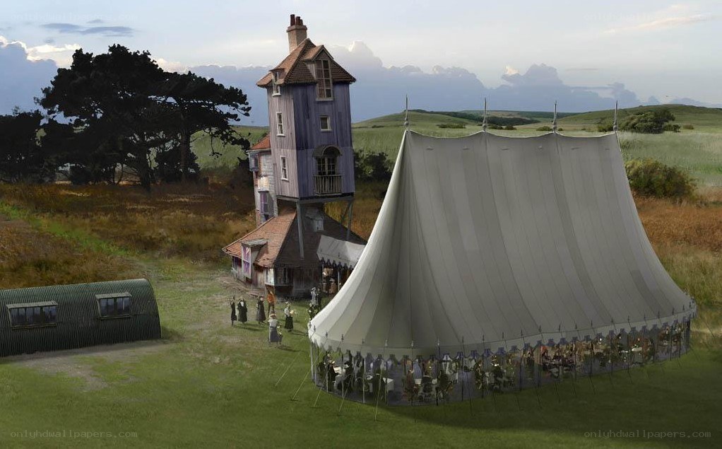 Weasley's Burrow and tent
