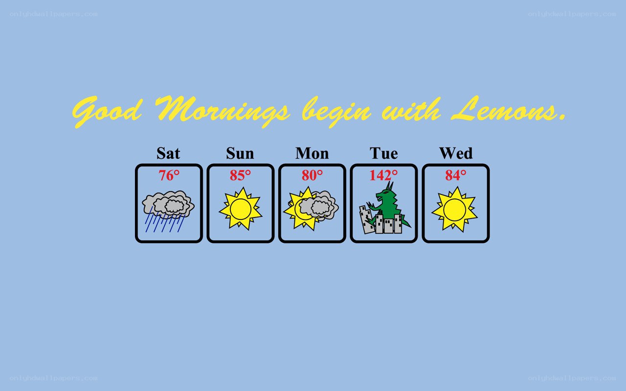 Weather forecast with Godzilla